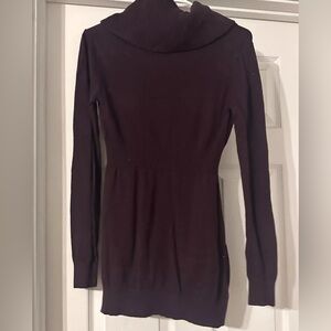 Liz Lange Maternity For Target Purple Long Sleeve Cowl Neck Sweater Top Size S